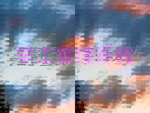 学工管理系统
