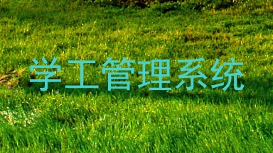 学工管理系统