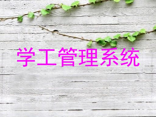 学工管理系统