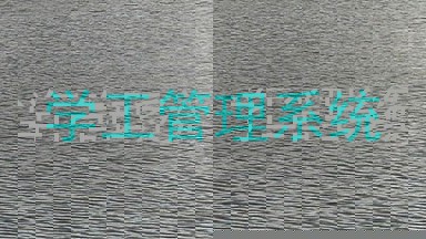 学工管理系统