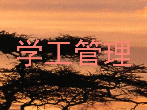 学工管理
