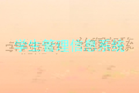 学生管理信息系统
