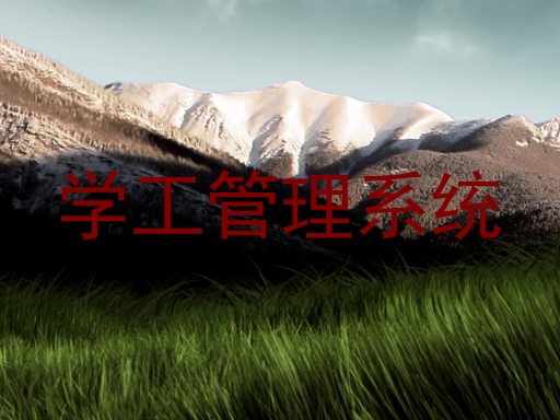 学工管理系统