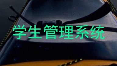 学生管理系统