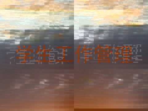 学生工作管理