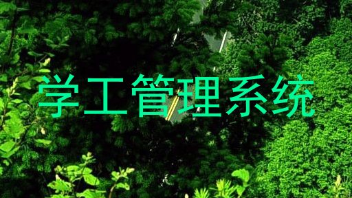 学工管理系统