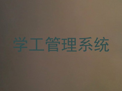 学工管理系统