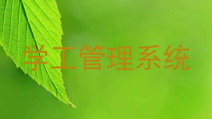学工管理系统