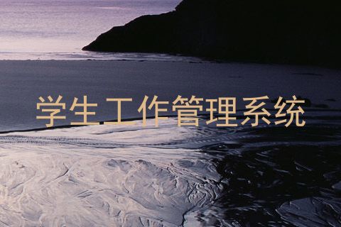 学生工作管理系统