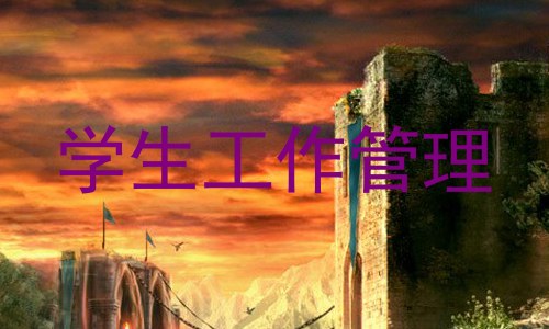 学生工作管理