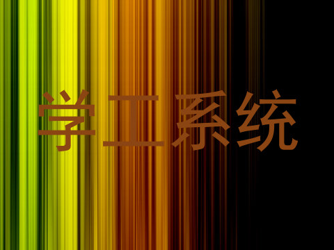 学工系统