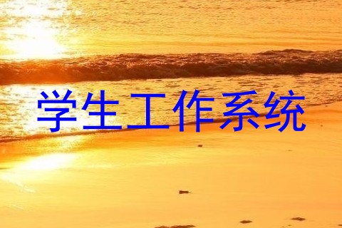 学生工作系统