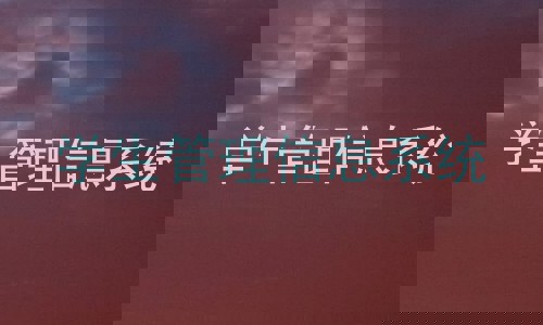 学生管理信息系统