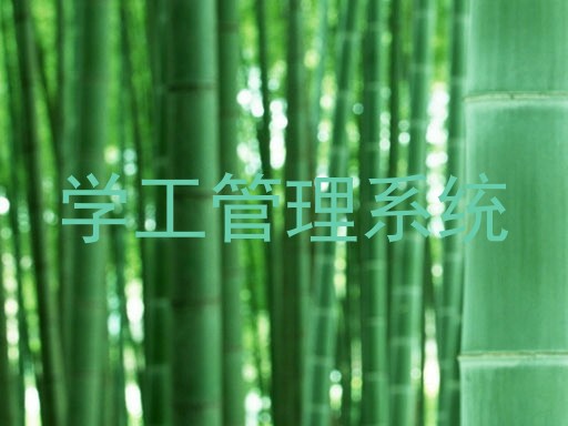 学工管理系统