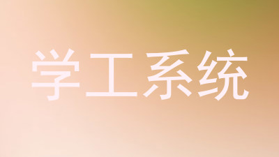 学工系统