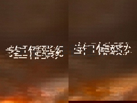 学生工作管理系统