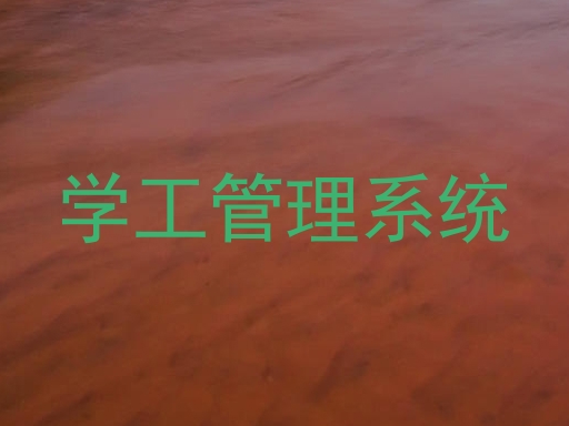 学工管理系统