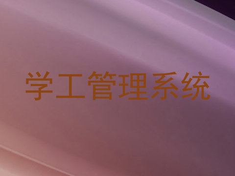 学工管理系统