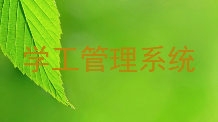 学工管理系统