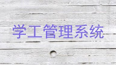 学工管理系统