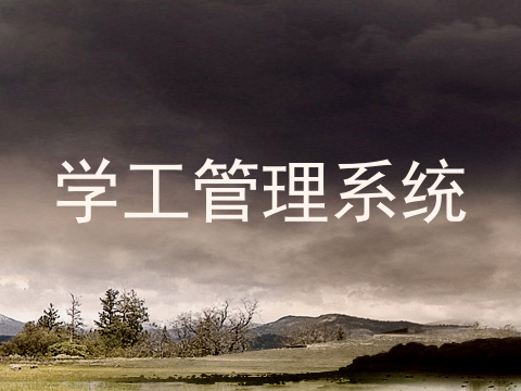 学工管理系统