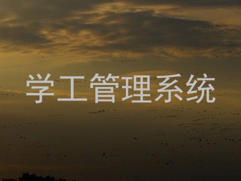学工管理系统