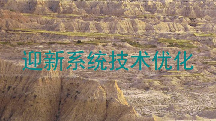 迎新系统技术优化