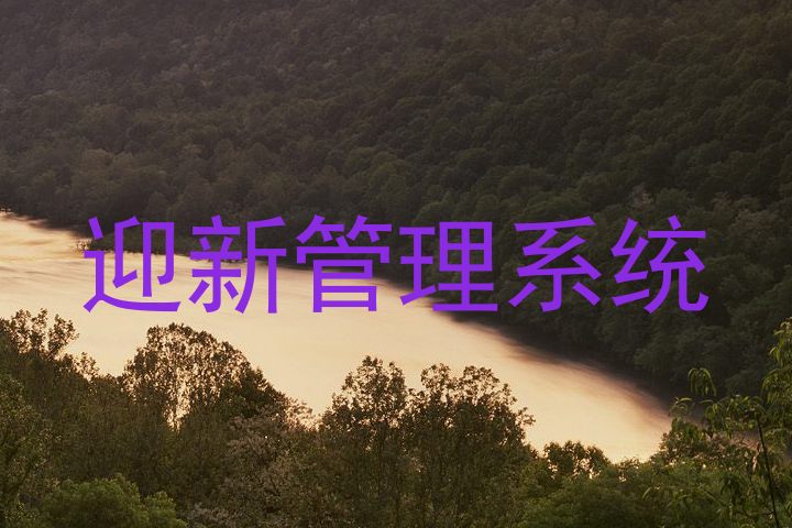 迎新管理系统