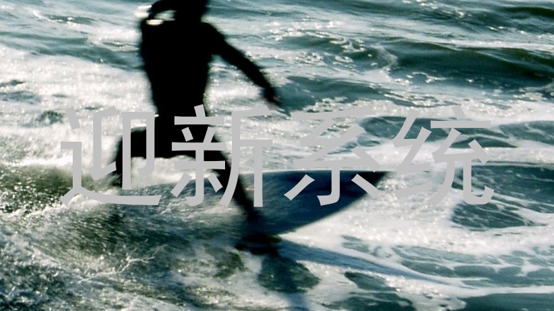 迎新系统