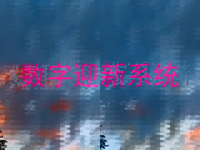 数字迎新系统