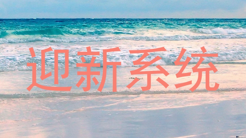 迎新系统