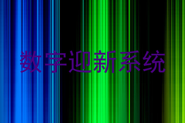数字迎新系统