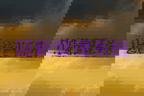 迎新管理系统