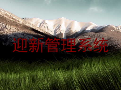 迎新管理系统