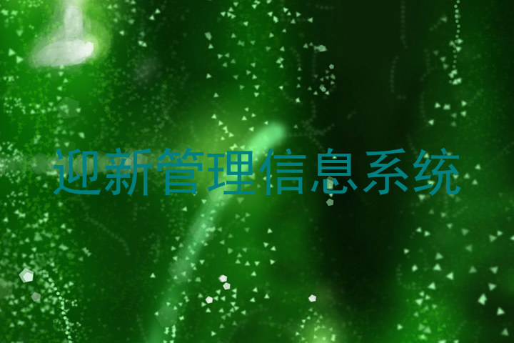迎新管理信息系统