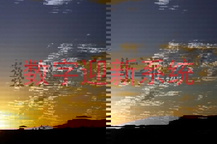 数字迎新系统