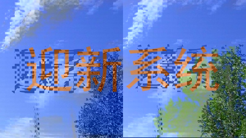 迎新系统