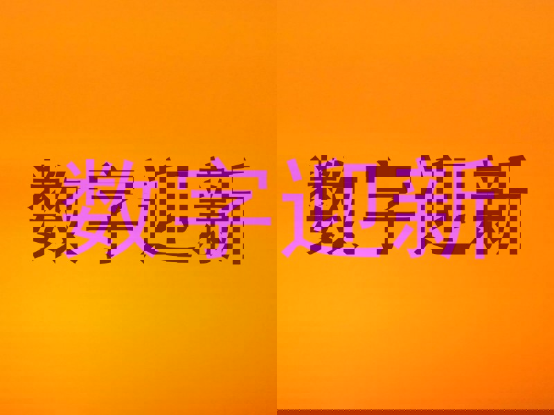 数字迎新