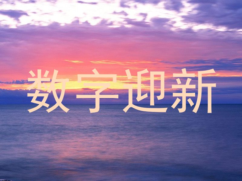 数字迎新