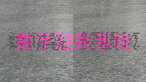 数字迎新系统