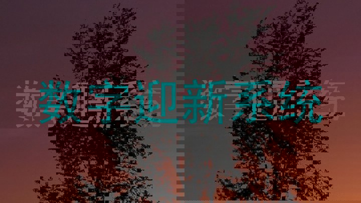 数字迎新系统
