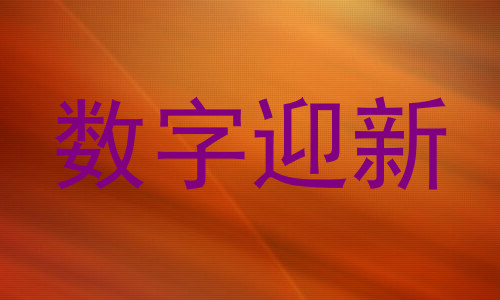 数字迎新