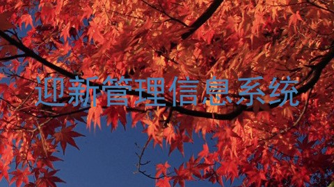 迎新管理信息系统