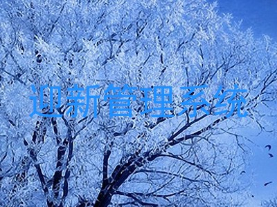 迎新管理系统