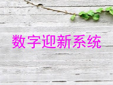 数字迎新系统