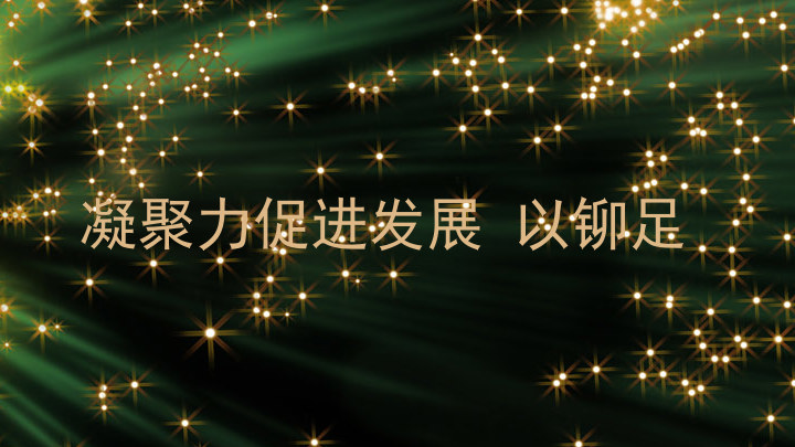 凝聚力促进发展 以铆足