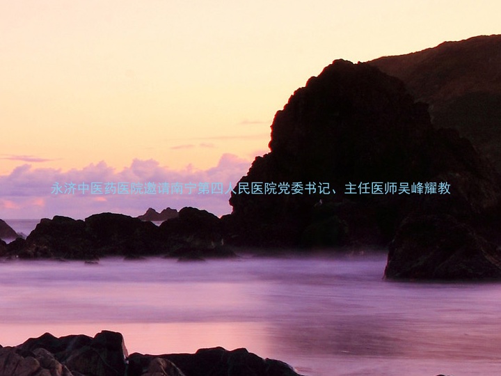 永济中医药医院邀请南宁第四人民医院党委书记、主任医师吴峰耀教