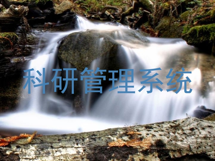 科研管理系统