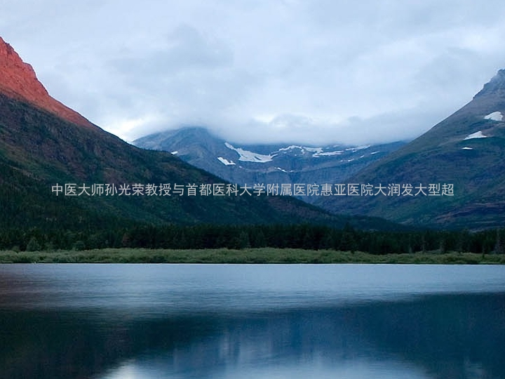 中医大师孙光荣教授与首都医科大学附属医院惠亚医院大润发大型超