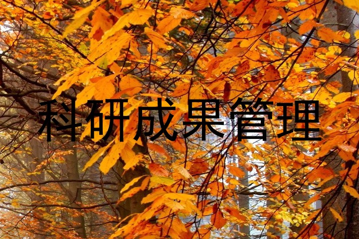科研成果管理